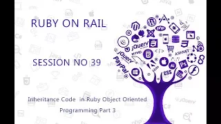 Ruby Programming Tutorial 39 Inheritance Code in Ruby Object Oriented Programming Part 3