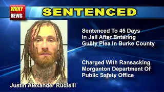 Morganton Man Receives Jail Time After Damaging Public Safety Office
