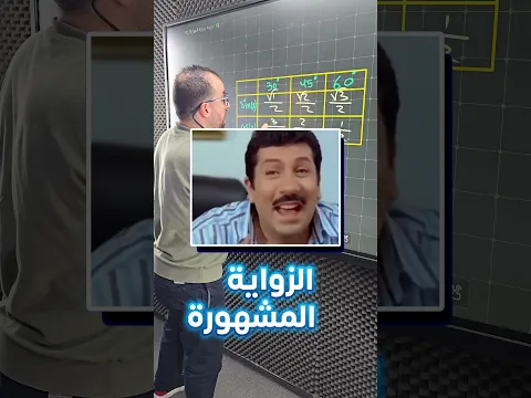 الزوايا المشهورة مع خليليو ☄️#خليليو #توجيهي2010