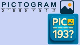 PICTOGRAM Picture Cryptogram 53 54