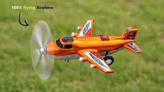 How to Build a High Performance RC Airplane from a Plastic Toy Amazing Flight Test