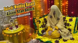 Azeem Shah Baloch Song Balochi Rasam Julbande Balochi Salonki Wedding Song Salonke Pag Basta 