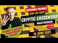 How to solve a Cryptic Crossword - Walkthrough