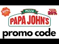 papa john s pizza coupon code I papa john s pizza promo code today