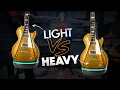 Does WEIGHT Make a Difference Gibson Les Paul Comparison