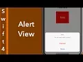 Alert View Swift 4 Xcode 9 0