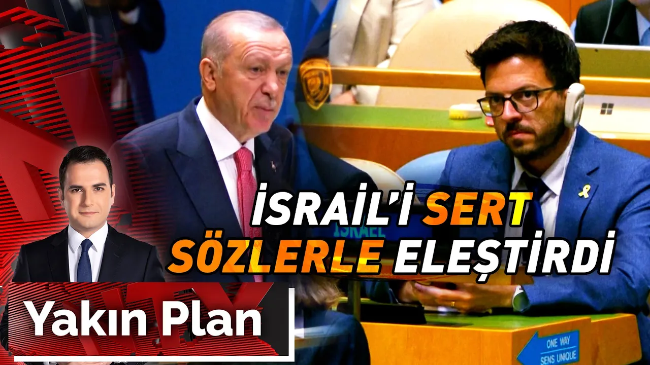 Erdoğan'ın, Birleşmiş Milletler'de Verdiği Filistin Mesajları | Yakın Plan - 26 Eylül 2024