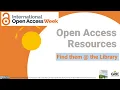 Open Access Library Resources
