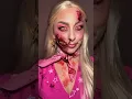 Zombie Barbie sfx Halloween makeup