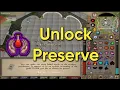 unlock Preserve torn prayer scroll OSRS