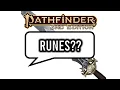 Pathfinder 2e Runes