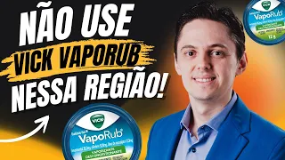 Não use Vick nessa região!!!! Dr.Renato Ponte Otorrino em Fortaleza
