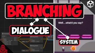 Make a Branching Dialogue System using GRAPH TOOLKIT Unity Tutorial