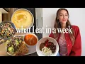 Lagu what I eat in a week - simple healthy meals + week in my life vlog
