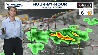 Northeast Ohio Weather Impact forecast Watching for more storm development