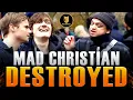 One Muslim Prevails Against Christian Group | Mansur | Speakers Corner