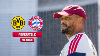 Der Pressetalk vor dem Franz-Beckenbauer-Supercup in Dortmund