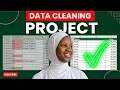 Data Cleaning in Excel Clean Prepare a Real Dataset From Scratch Beginner Project