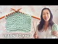 HOW TO KNIT for TOTAL BEGINNERS STEP-BY-STEP Tutorial SLOW REPEATS common MISTAKES