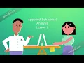Applied Behavioral Analysis - Lesson 2 Consequence Based Intervention