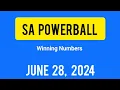 Sa Powerball Results Friday 28 June 2024 Powerball Plus Result