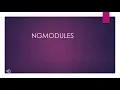 Angular NgModule