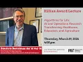 2026 Killian Award Lecture Dimitris Bertsimas