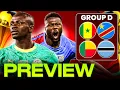 AFCON 2025 PREDICTION \u0026 PREVIEW GROUP D