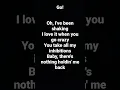 Download Lagu Baby there's nothin holdin me back! (Lyrics here!)