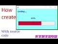 java progress bar - Progress bar in java netbeans with source code
