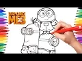 Despicable Me 3 Coloring Pages How to Draw Minions Minions Coloring s for Kids