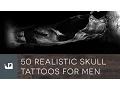 50 Realistic Skull Tattoos For Men