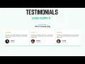 How to Make Responsive Testimonial Slider in HTML CSS SwiperJs