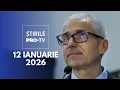 Lagu Știrile PRO TV - 12 Ianuarie 2026 | Ministrul Justiției, Radu Marinescu, acuzat de plagiat