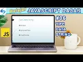 Tipe Data String - Belajar Javascript Dasar