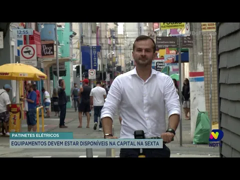 Patinetes voltarão a Florianópolis e devem estar disponíveis até sexta