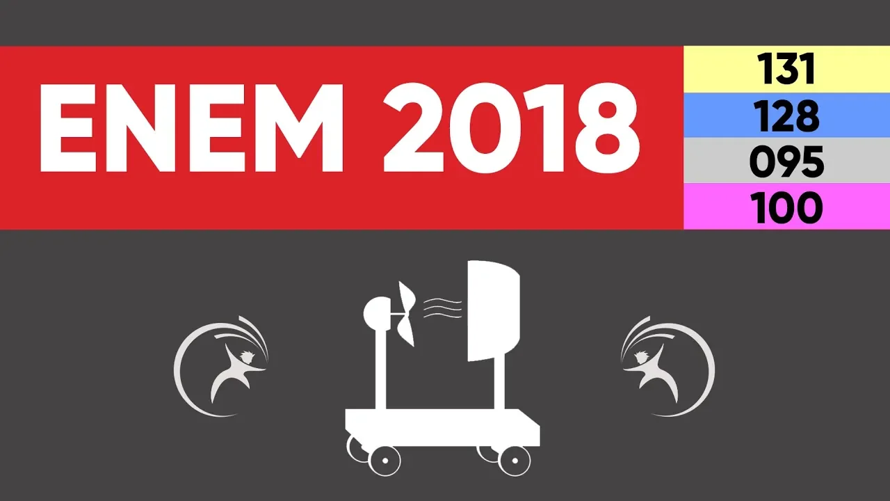 ENEM 2018 Física - Movimento de Carrinhos - Questão 131 (amarelo)