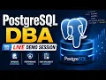 Master PostgreSQL Database Administration - Live Session