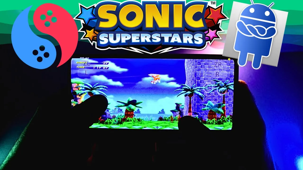 Sonic Superstars Android Gameplay | Switch Emulator Android | Suyu Mali GPU