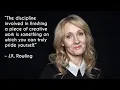 20 inspirational quotes about friendship and life by J K Rowling