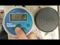 Set Days on your Hunter Node 5 of 6 Lawn Sprinkler Irrigation Timer Controller