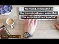 Android AsyncTask Part 4 How to execute cancel an AsyncTask Limitations of AsyncTask