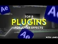 Top 5 After Effects Plugins You MUST Have in 2025 With Links