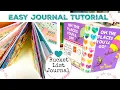 DIY CREATIVE JUNK JOURNAL TUTORIAL Upcycled Dr Seuss Book Bucket List Journal ad