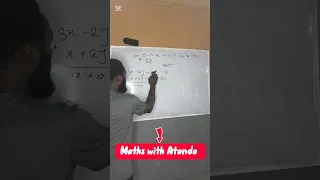 Solving Simultaneous Linear Equation To Find The Value Of X Y X Y Linearequations 