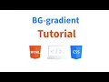 Creating Stunning Backgrounds with CSS Linear Gradients in Visual Studio Code