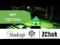 Multidirectional MPI Magnetic Particle Inspection Bench Machine Working