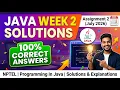 NPTEL Programming In Java Week 2 Assignment Answers July 2026 100 Correct Solutions