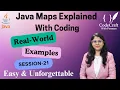 Mastering Maps in Java HashMap LinkedHashMap TreeMap with Examples CodeCraft with Poonam