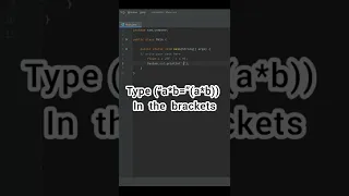 MULTIPLICATION OF TWO FLOATING NUMBERS IN JAVA JAVA SHORTS CODING SHORTS